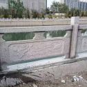 吴忠 芙蓉白大花桥梁、河道，石材栏杆、围栏、护栏