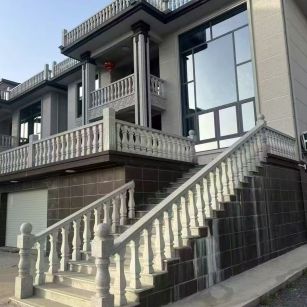 吴忠 芝麻白别墅阳台栏杆，楼梯栏杆
