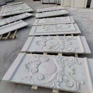 吴忠 芝麻白干挂雕花板