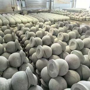 吴忠石材挡车球