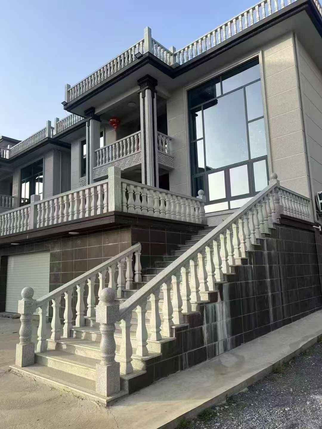 吴忠 芝麻白别墅阳台栏杆，楼梯栏杆