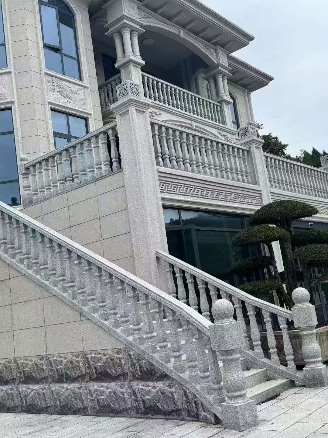 吴忠 芝麻白别墅，栏杆