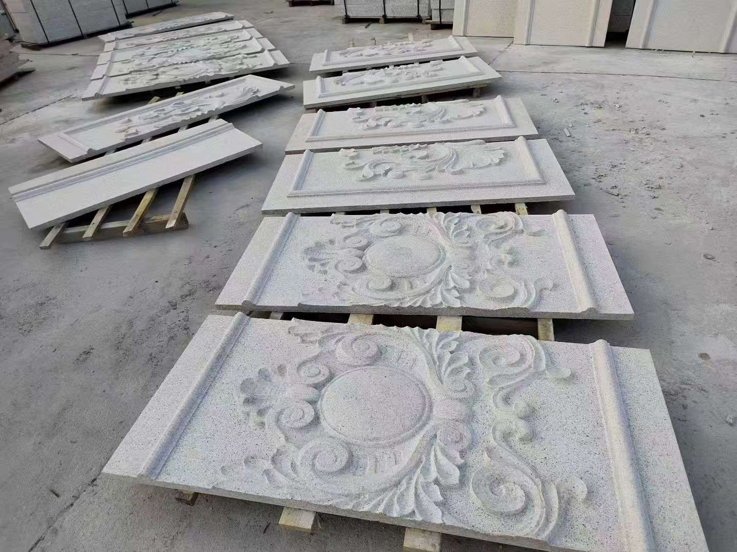 吴忠 芝麻白干挂雕花板