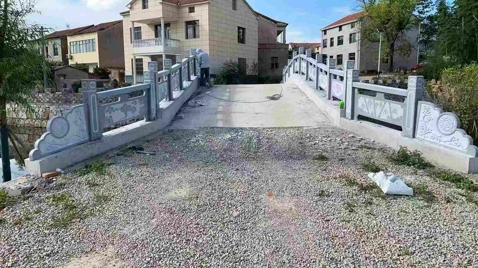 吴忠 芝麻灰花岗岩桥栏杆